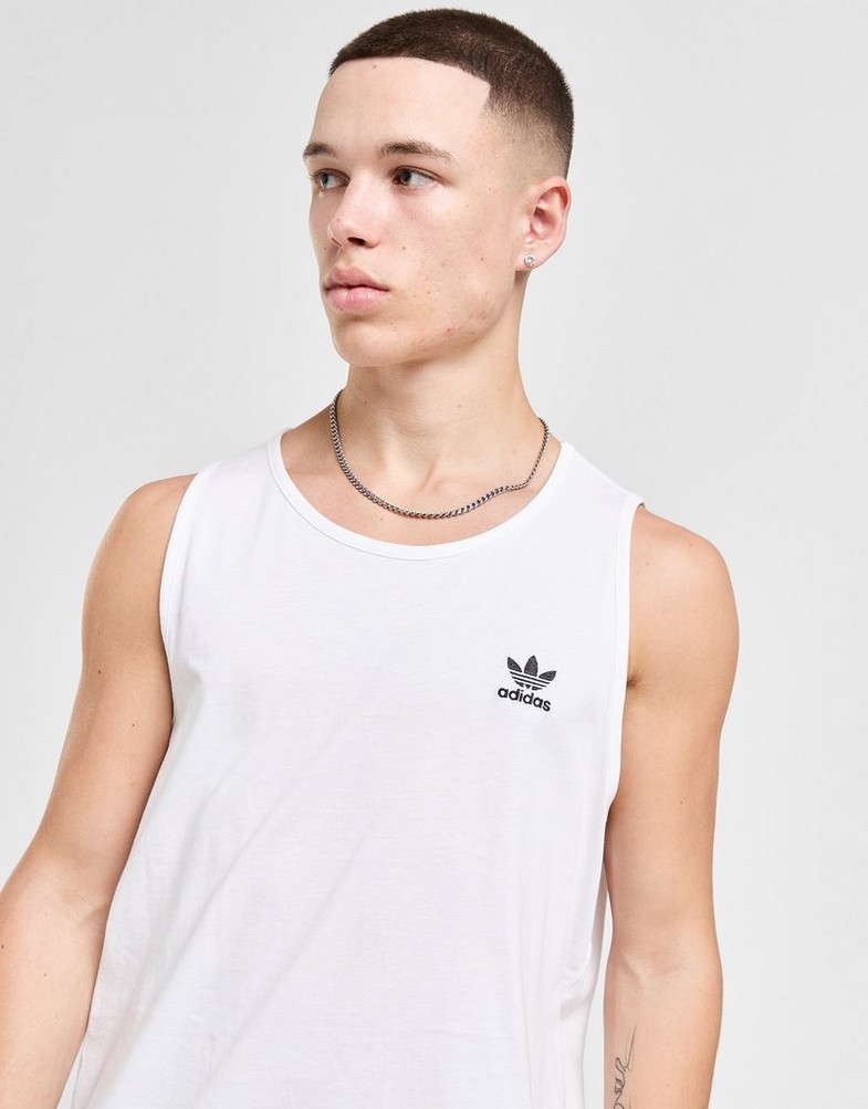 Чоловічі майки ADIDAS МАЙКА TREF ESS VEST WHT IA4800 Білий