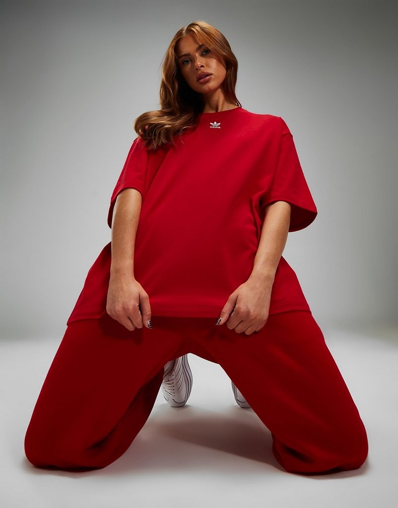 Női póló ADIDAS PÓLÓ IA6465 Piros