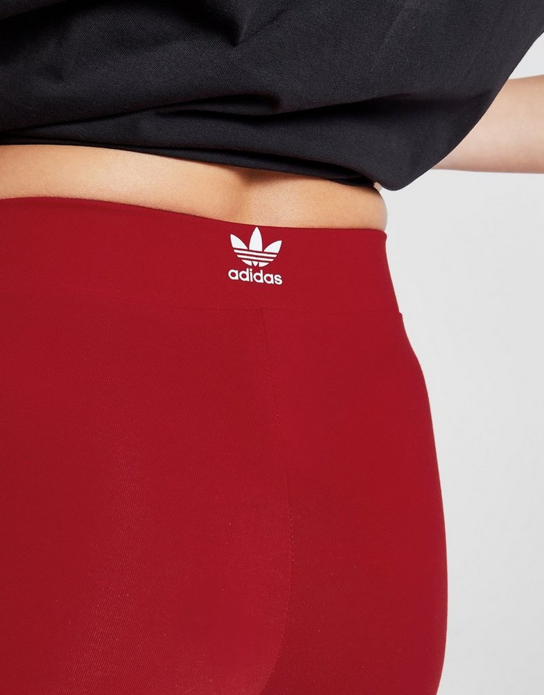 Női leggings ADIDAS NADRÁG 3 STRIPES TIGHT IB7382 Bordó