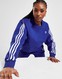 ADIDAS BLUZA 3S BOXY CREW BLU SWEATSHIRT