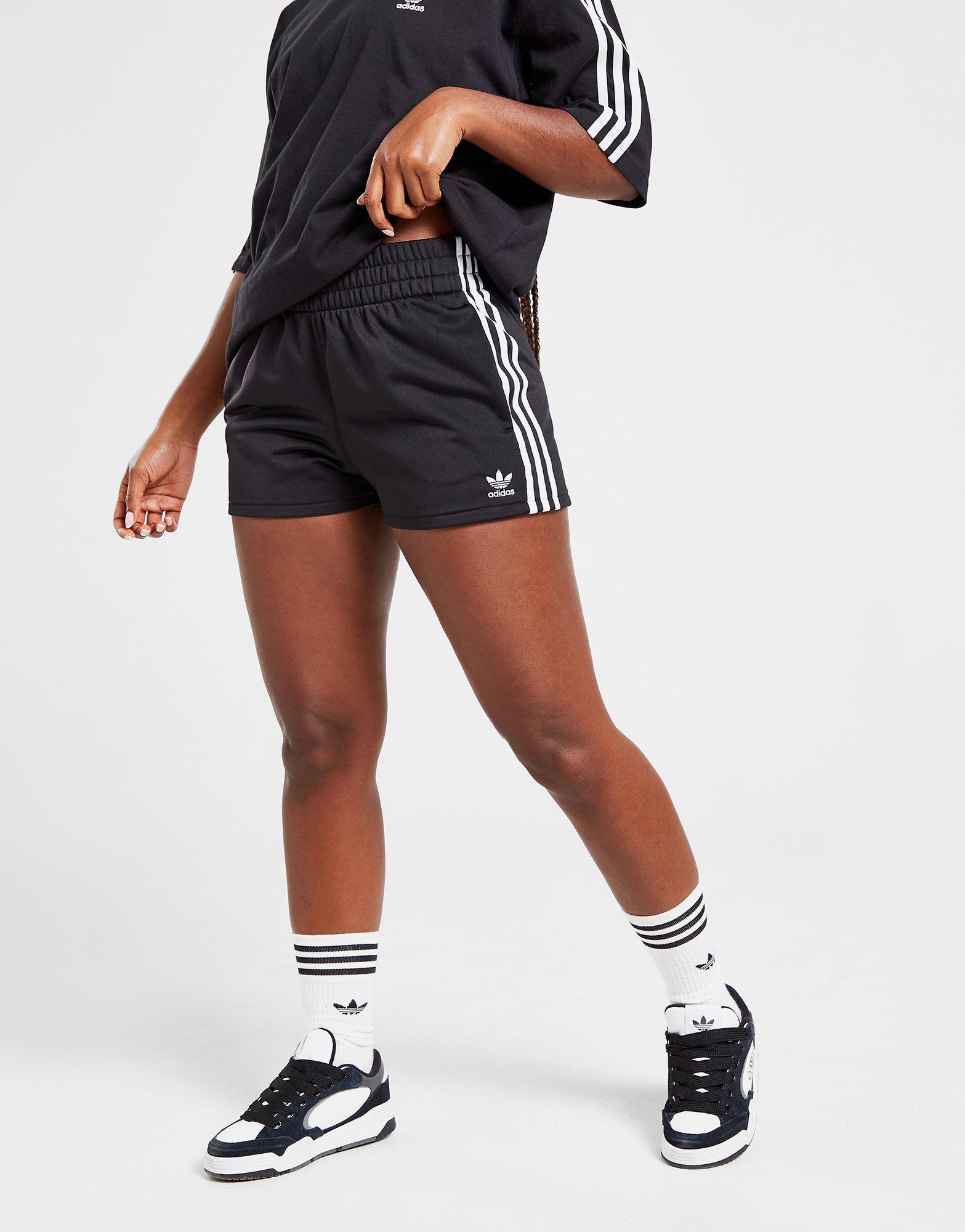 Дамски шорти ADIDAS ШОРТИ 3S POLY SHRT BLK/WH IB7426 Черен