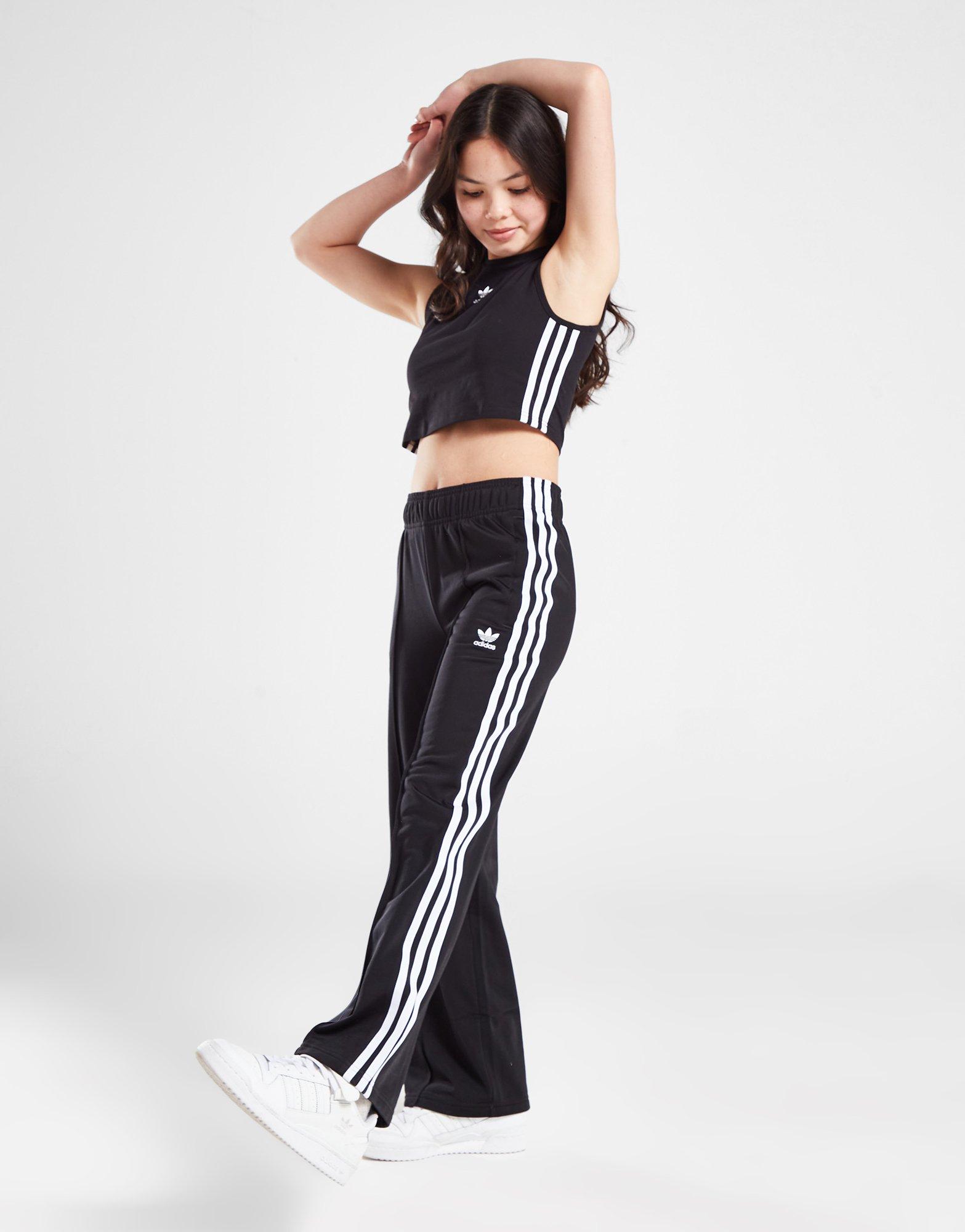 ADIDAS TOP (G)TRF CROP TANK BLK/WHT G IC3128 Czarny