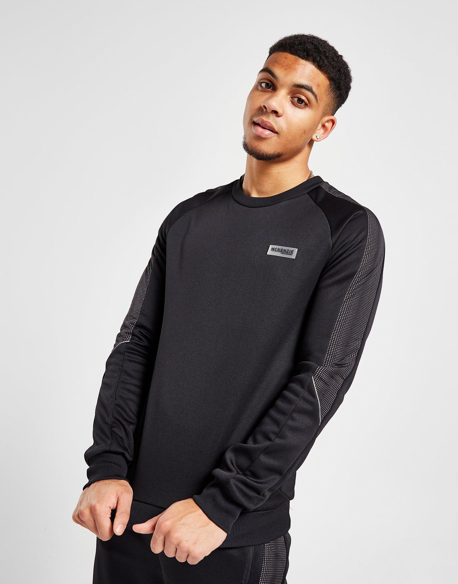 Мъжка блуза MCKENZIE СУИТЧЪР CRASH PLY BLK MCKTM15665090 Черен