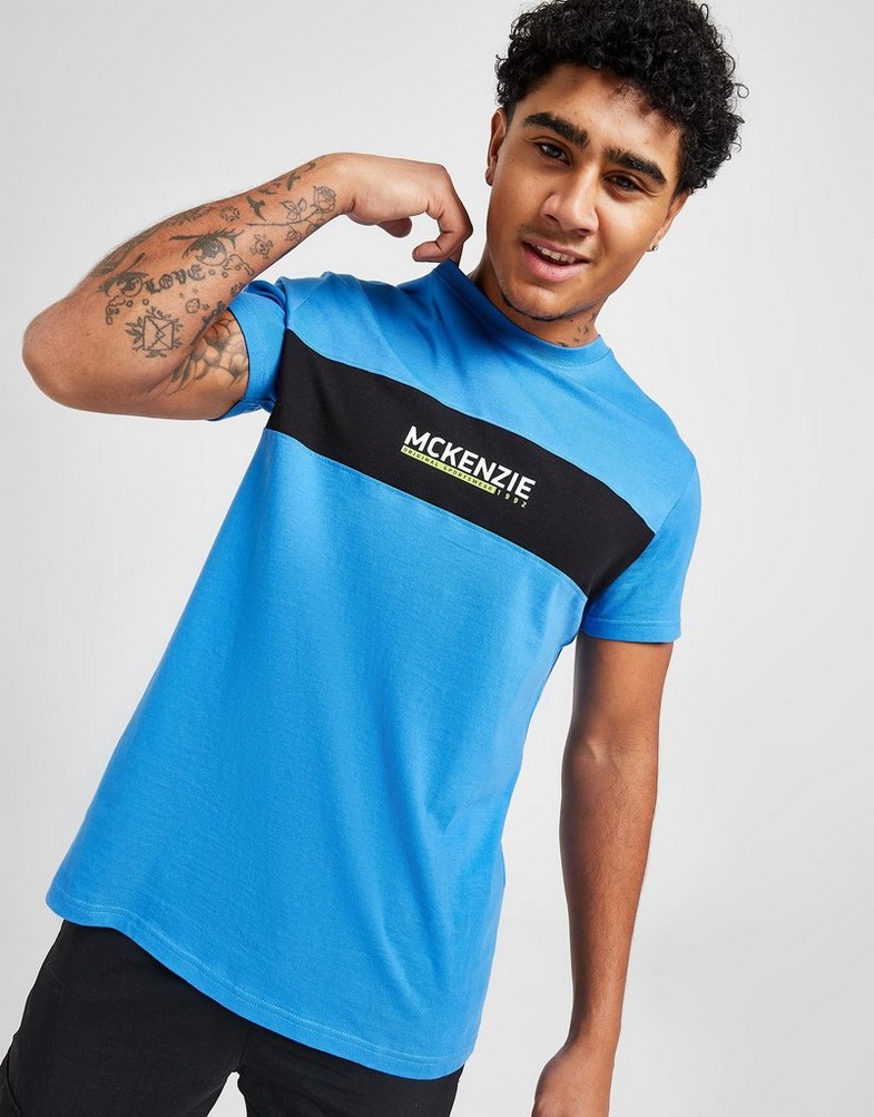 Tricou pentru bărbați MCKENZIE TRICOU TIGER TEE PA MCKTM15686101 Albastru