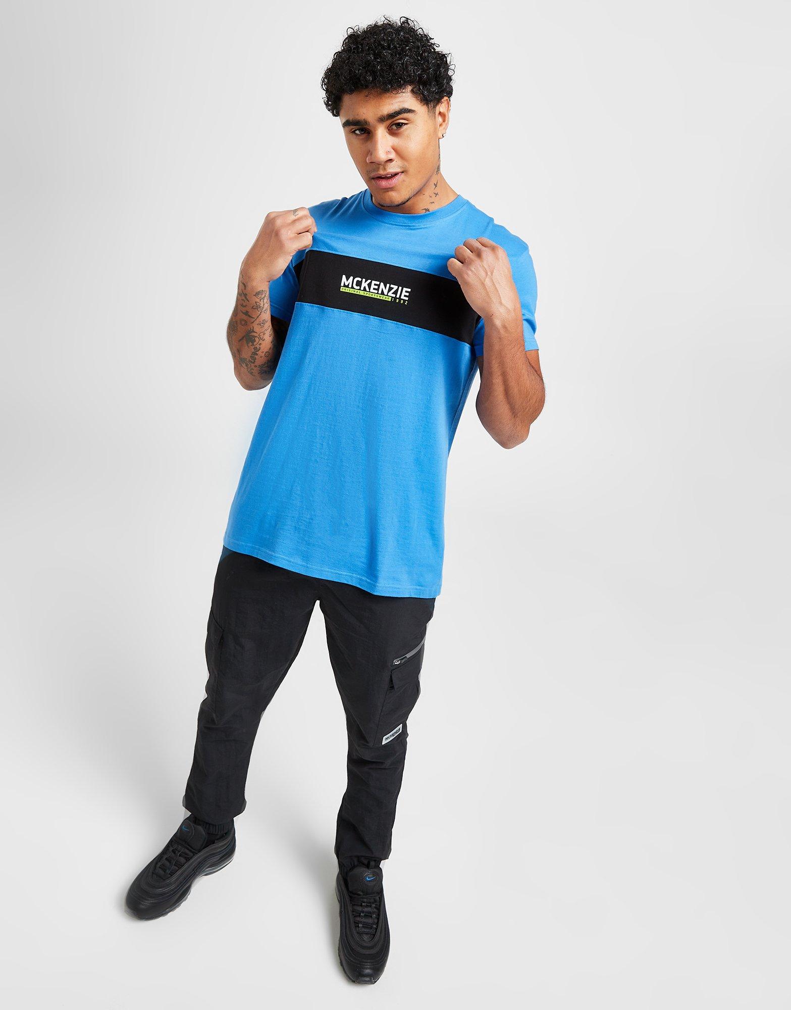 Чоловічі футболки MCKENZIE ФУТБОЛКА TIGER TEE PA MCKTM15686101 Блакитний