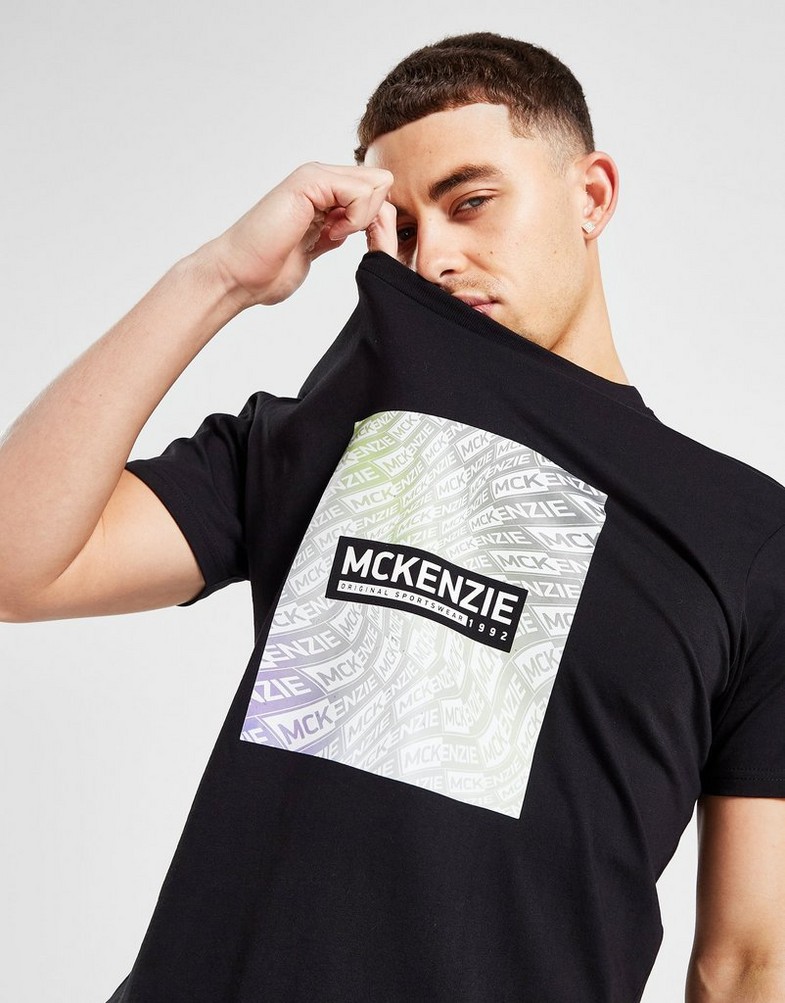 Mc.T様 MCKENZIE TRICOU MATHIAS TEE BL Bărbați Negru MCKTM15694090 | JD Sports