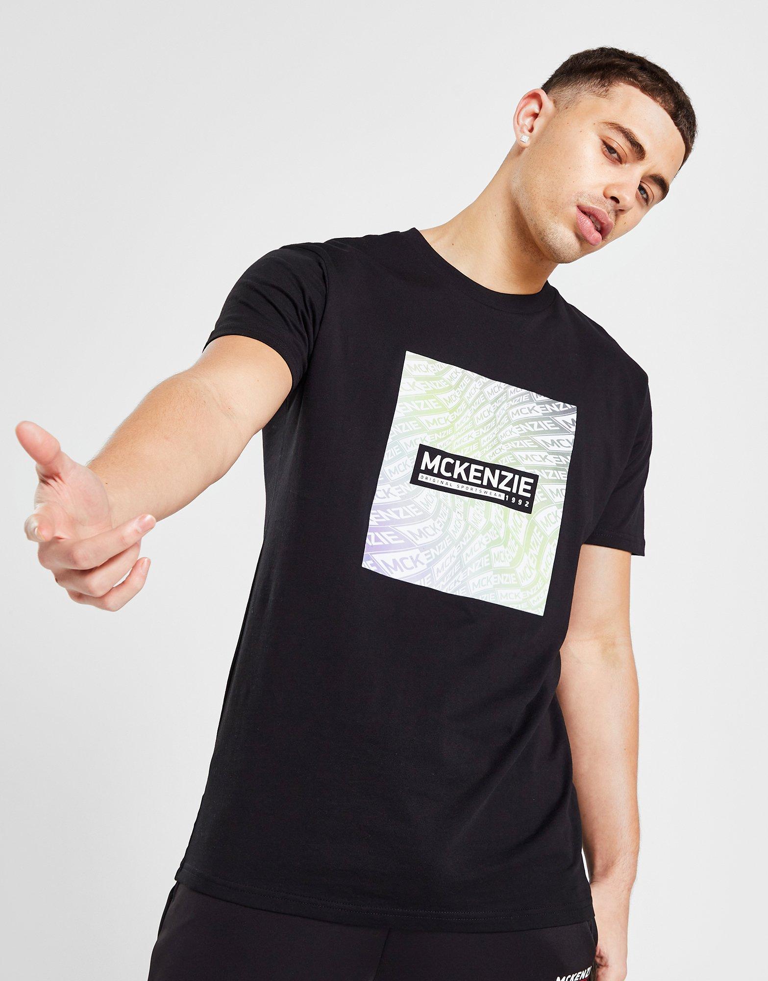 Vyriški marškiniai MCKENZIE MARŠKINĖLIAI MATHIAS TEE BL MCKTM15694090 Juoda