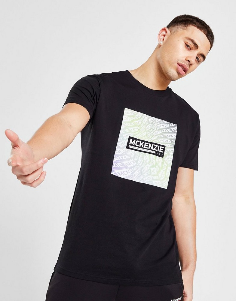MCKENZIE TRICOU MATHIAS TEE BL Bărbați Negru MCKTM15694090 | JD Sports