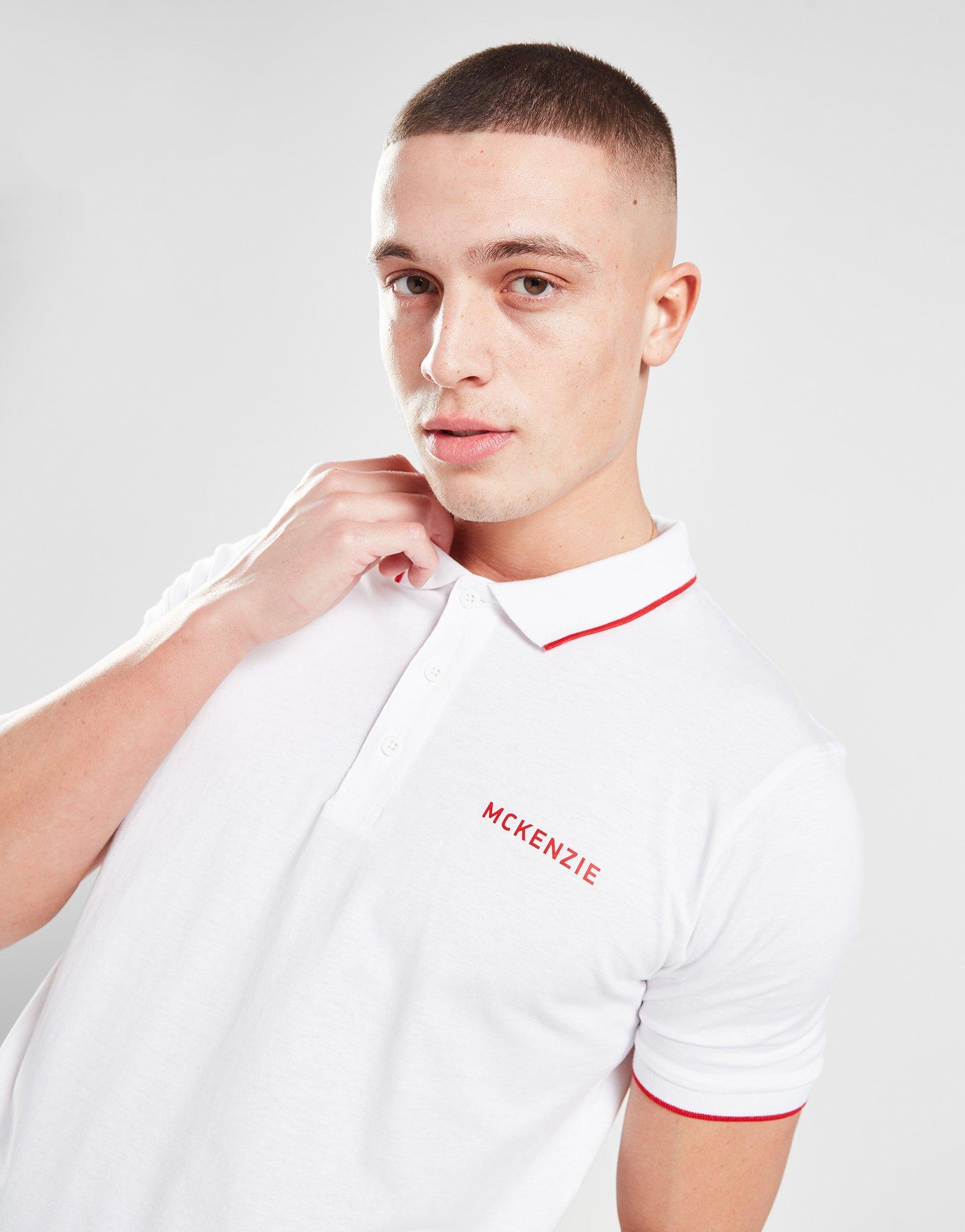 Vyriški polo marškinėliai MCKENZIE POLO SOUL POLO WHT POLO SHIRTS MCKTM15725010 Balta