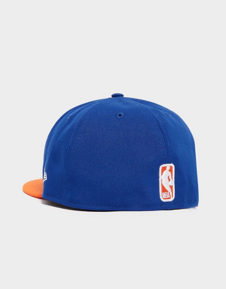 Czapka z daszkiem damska NEW ERA CZAPKA NBA BASIC NEW YORK KNICKS 10861621 Niebieski