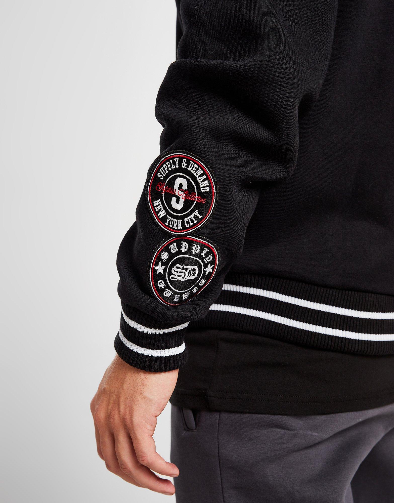 SUPPLY & DEMAND STRIUKĖ ALLSTAR JKT SUPTM16370 Juoda