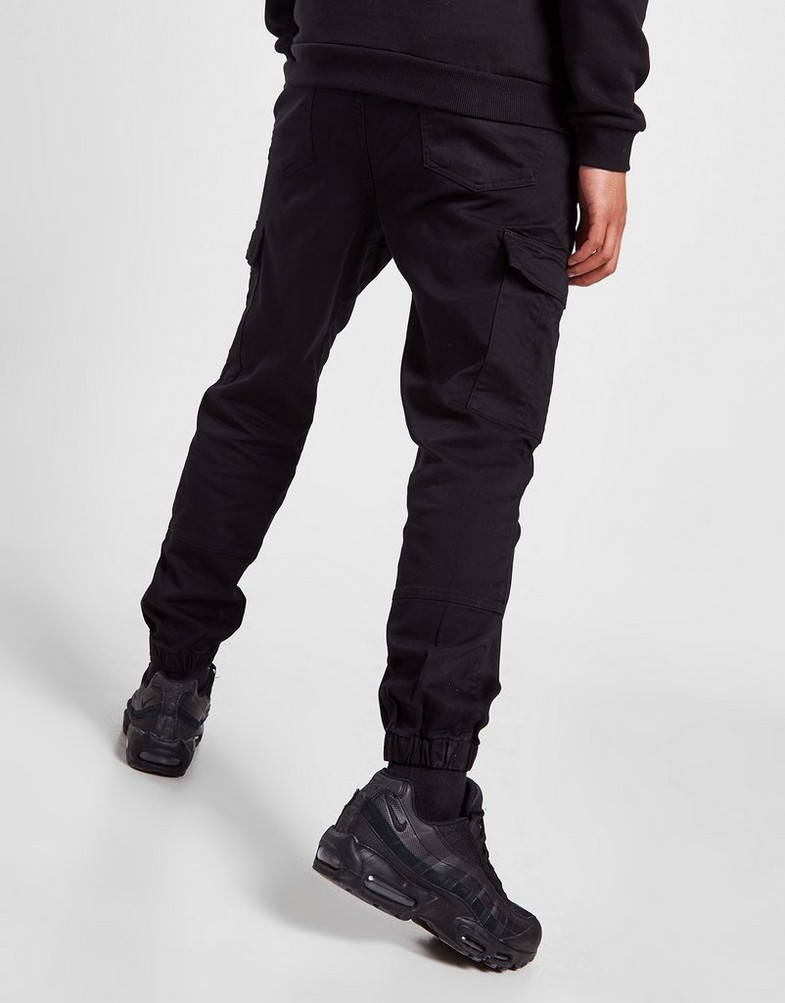 SUPPLY&DEMAND SPODNIE BLADE CARGO PANTS SUPTM16539 Czarny