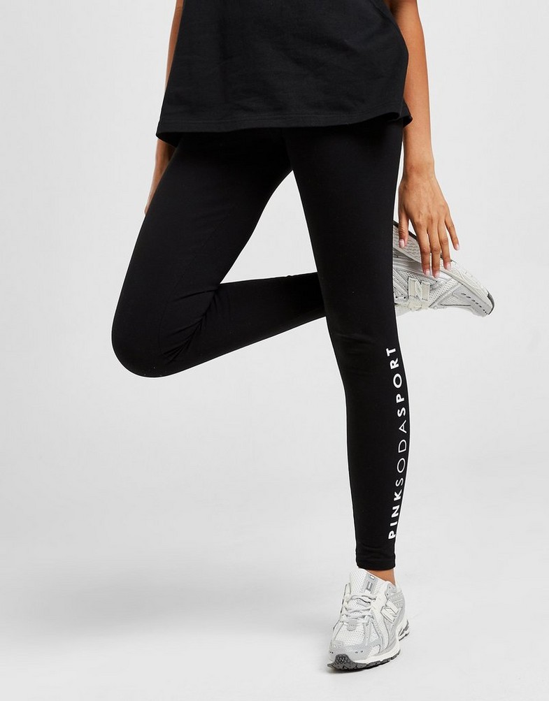 Legginsy damskie PINK SODA LEGGINGS CALLE LEG BLK