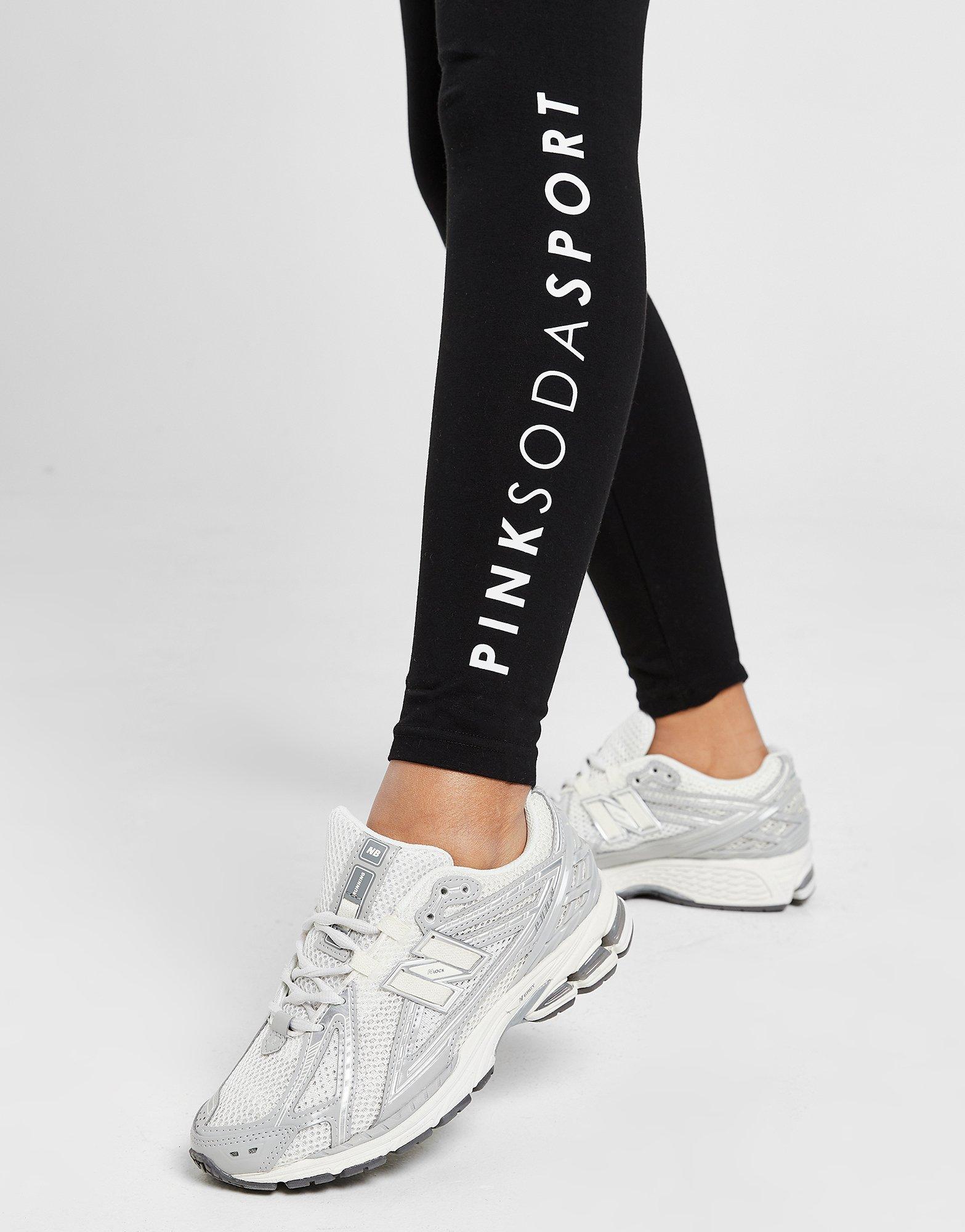 Dámské legíny PINK SODA LEGGINGS CALLE LEG BLK PSSTW11608090 Černá