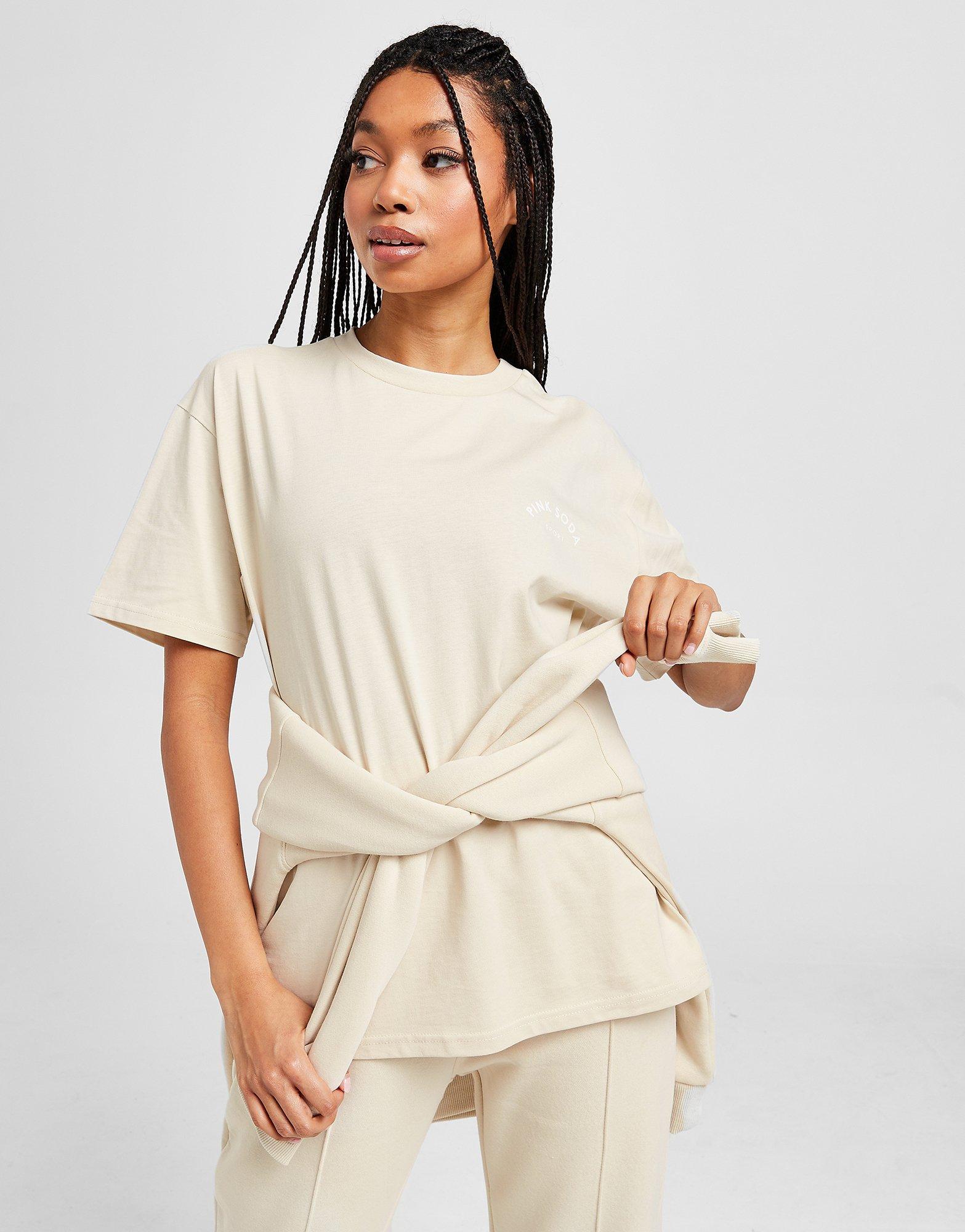 Moteriški marškinėliai PINK SODA MARŠKINĖLIAI FUSE SS T OAT PSSTW11606225 Rusva