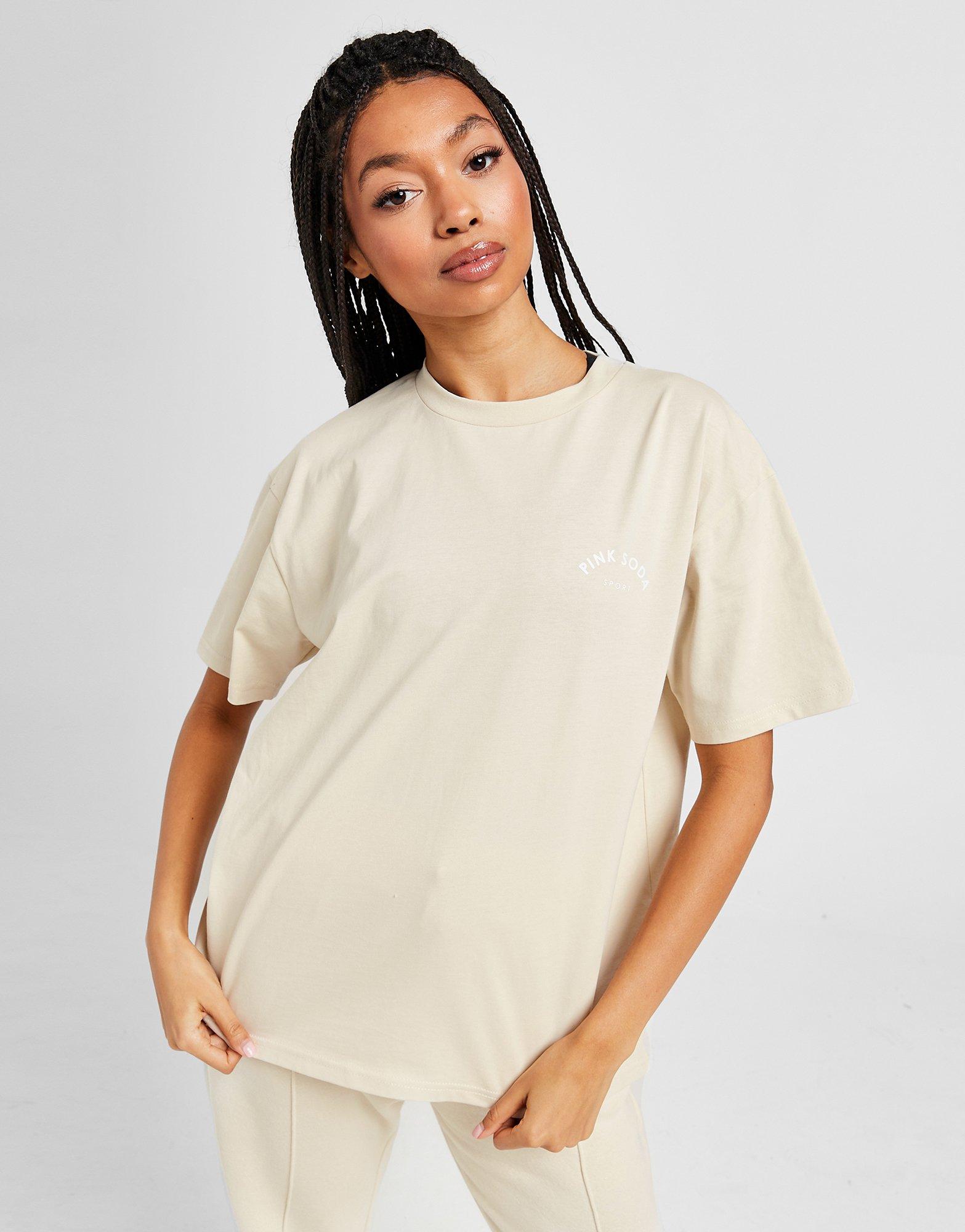 Moteriški marškinėliai PINK SODA MARŠKINĖLIAI FUSE SS T OAT PSSTW11606225 Rusva