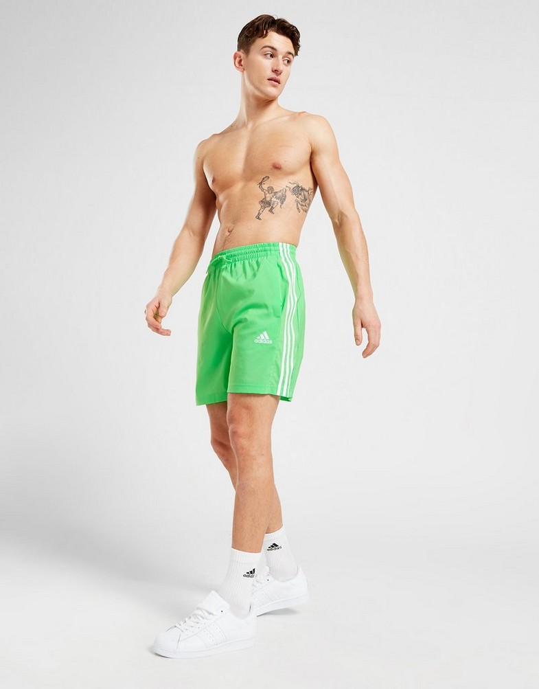 Krótkie spodenki, szorty męskie ADIDAS SZORTY ESSENTIALS CHELSEA SHORT IK7819 Zielony
