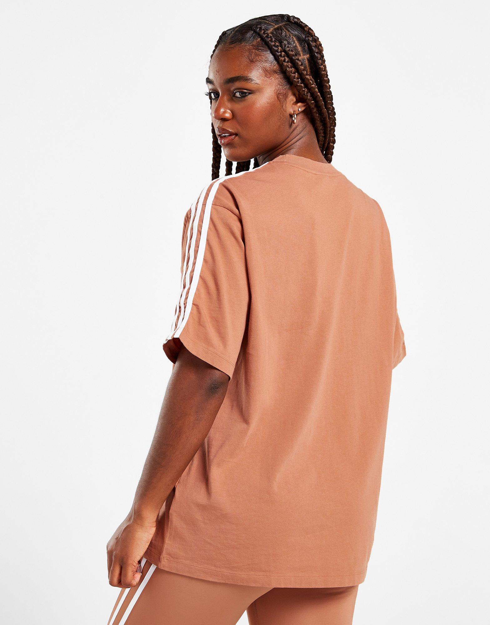 Tricou pentru femei ADIDAS TRICOU OVERSIZED TEE IB7450 Roz