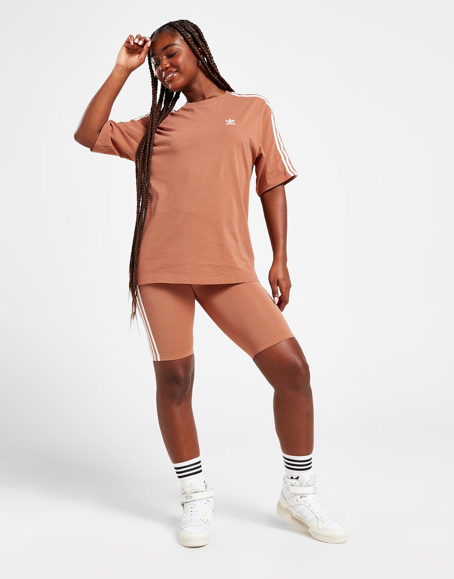 Tricou pentru femei ADIDAS TRICOU OVERSIZED TEE IB7450 Roz