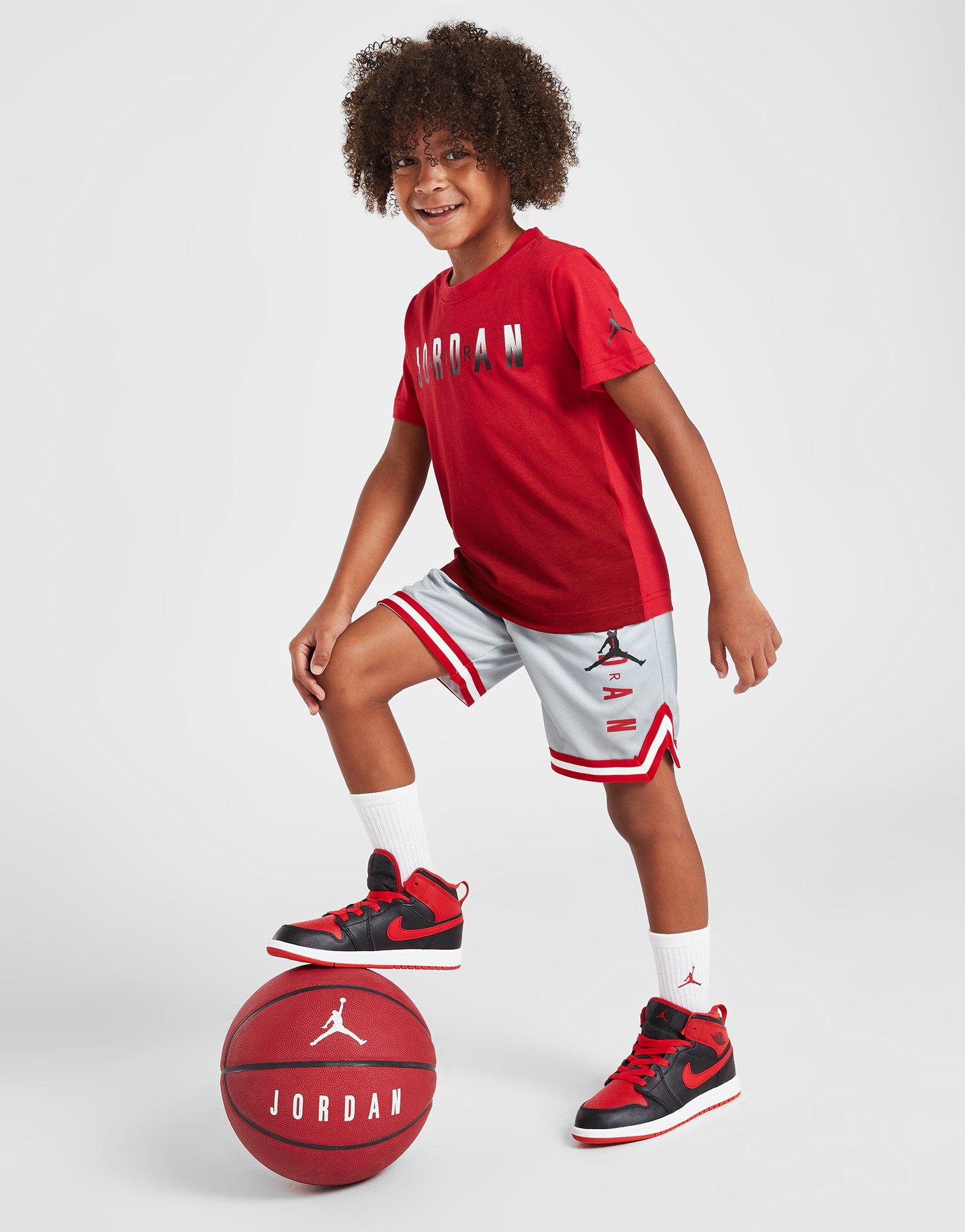 Детски анцуг JORDAN КОМПЛЕКТ 85C569-001 Червен