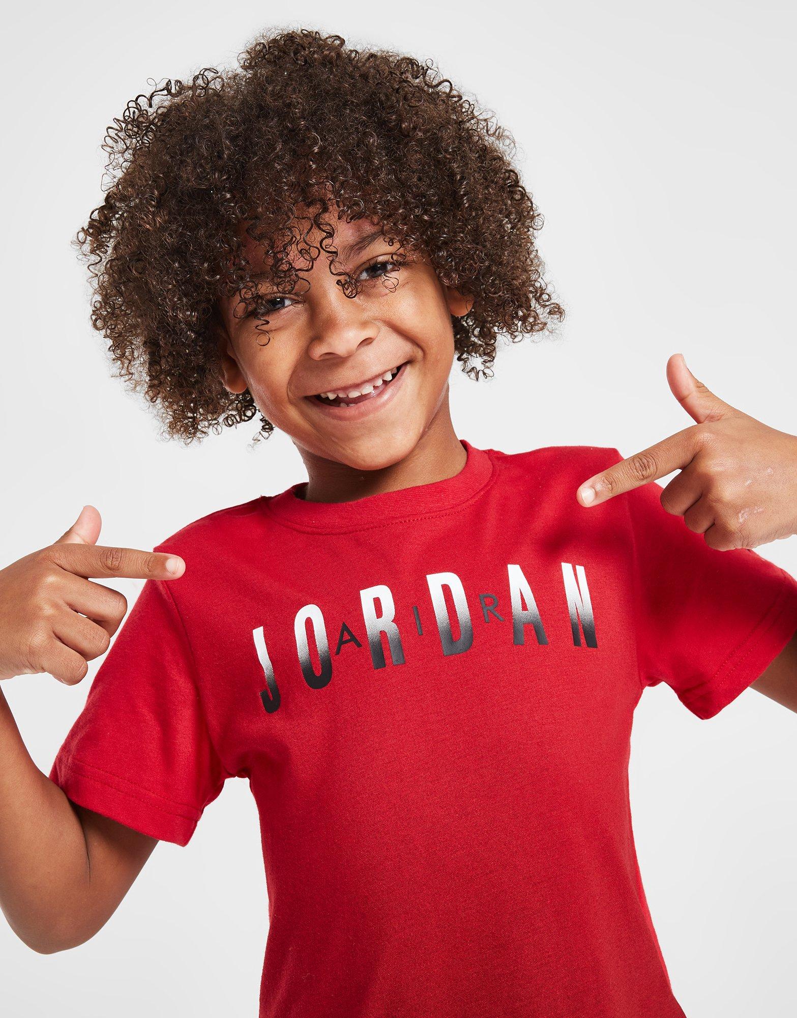 Детски анцуг JORDAN КОМПЛЕКТ 85C569-001 Червен