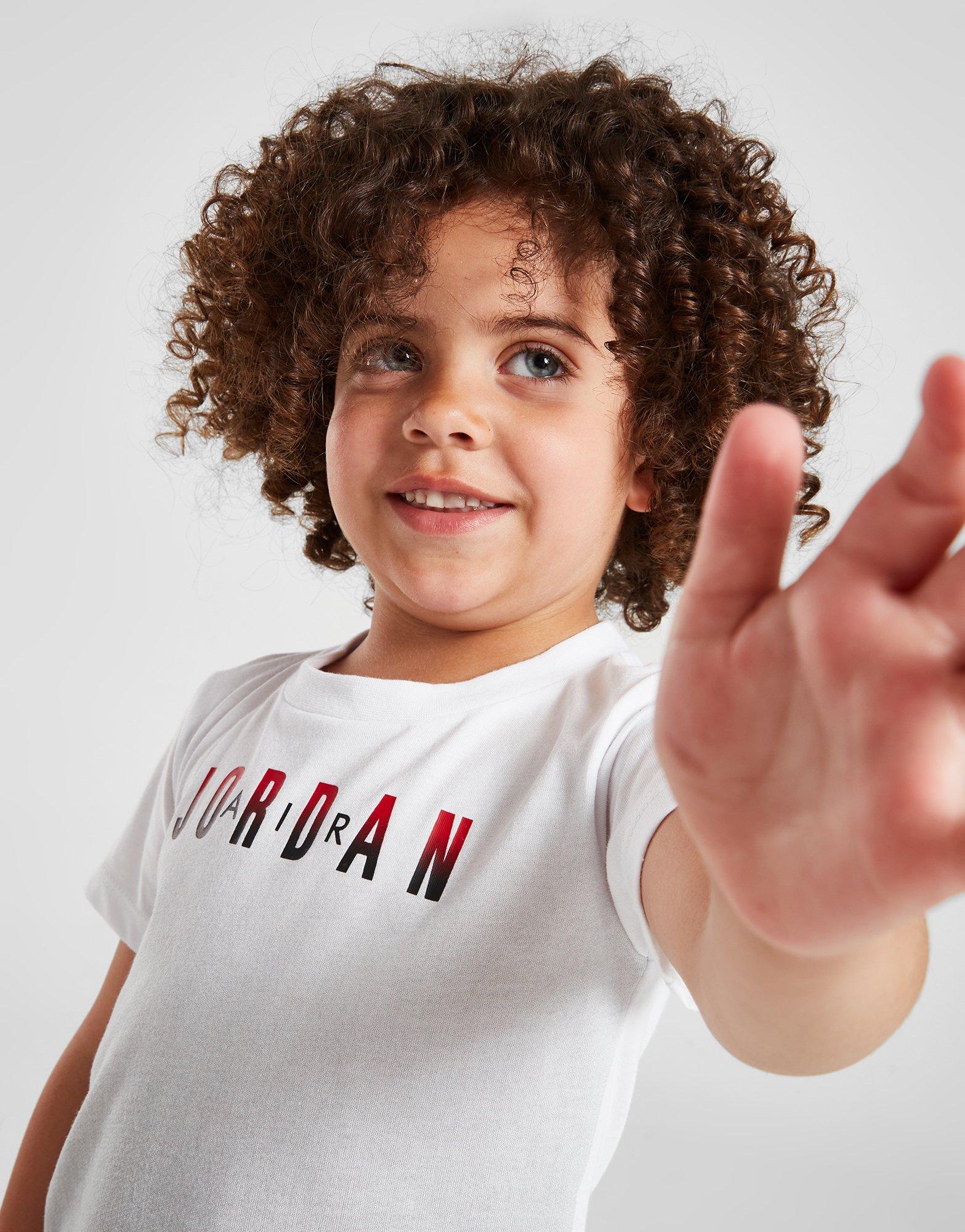 Gyerek melegítőszett JORDAN SZETT 55C569-R78 Fehér