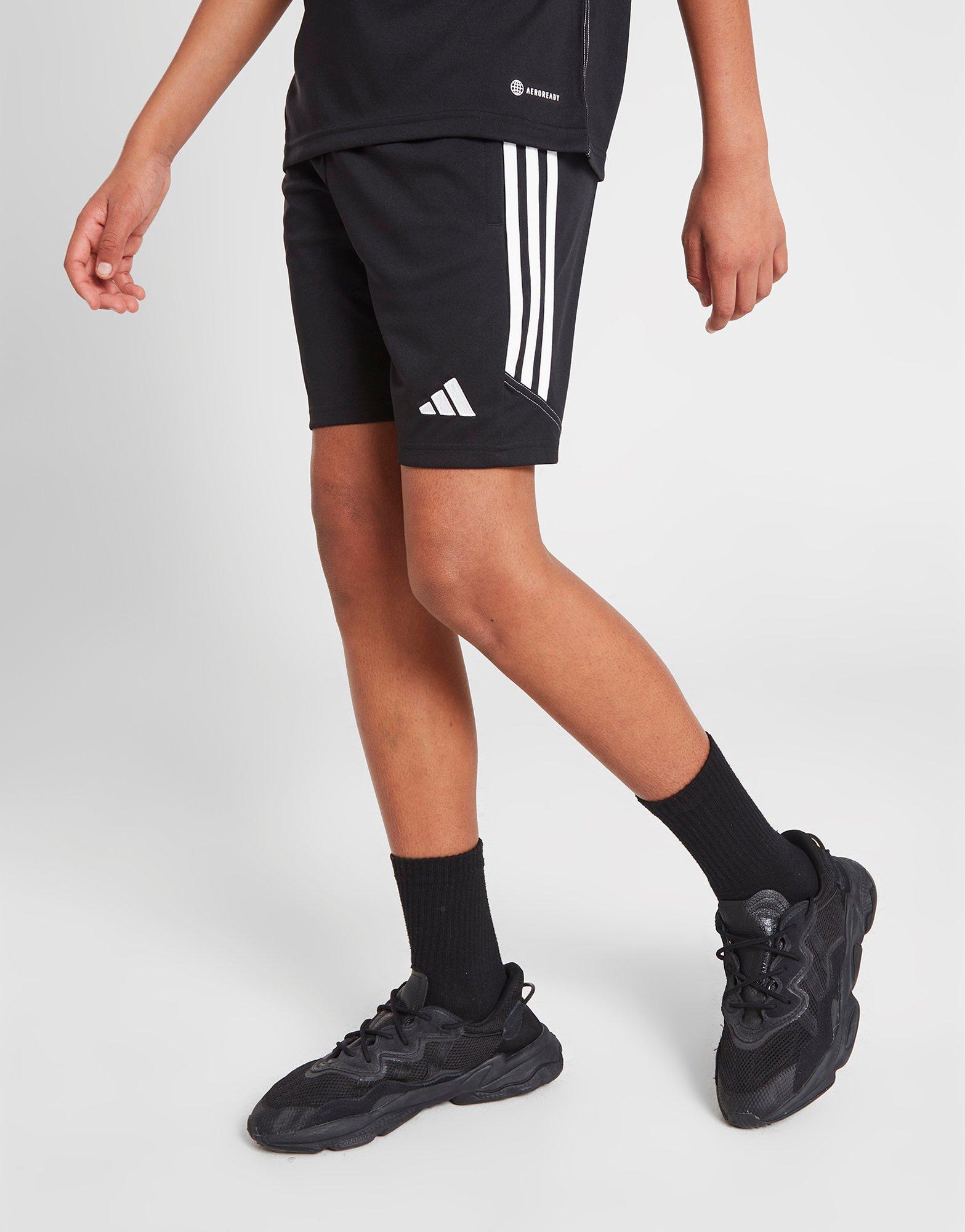 Vaikiški šortai ADIDAS ŠORTAI TIRO CLUB23 SHRT BLK/WHT BOY HS3623 Juoda