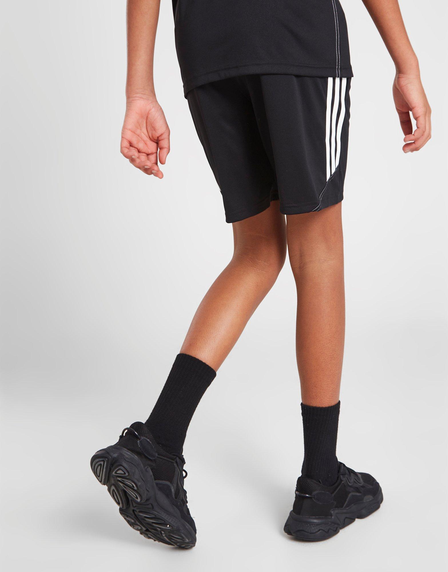 Vaikiški šortai ADIDAS ŠORTAI TIRO CLUB23 SHRT BLK/WHT BOY HS3623 Juoda