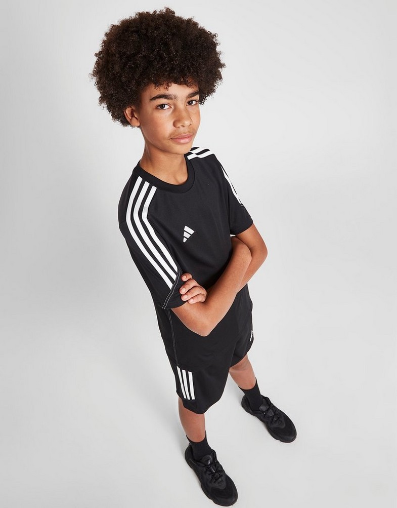 Koszulka, t-shirt dziecięcy ADIDAS T-SHIRT TIRO CLUB23 TEE BLK/WHT BOY