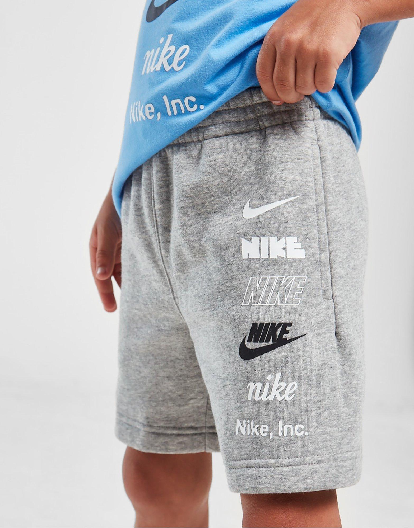 Dětská tepláková souprava NIKE SOUPRAVA 86K900-GB2 Modrá