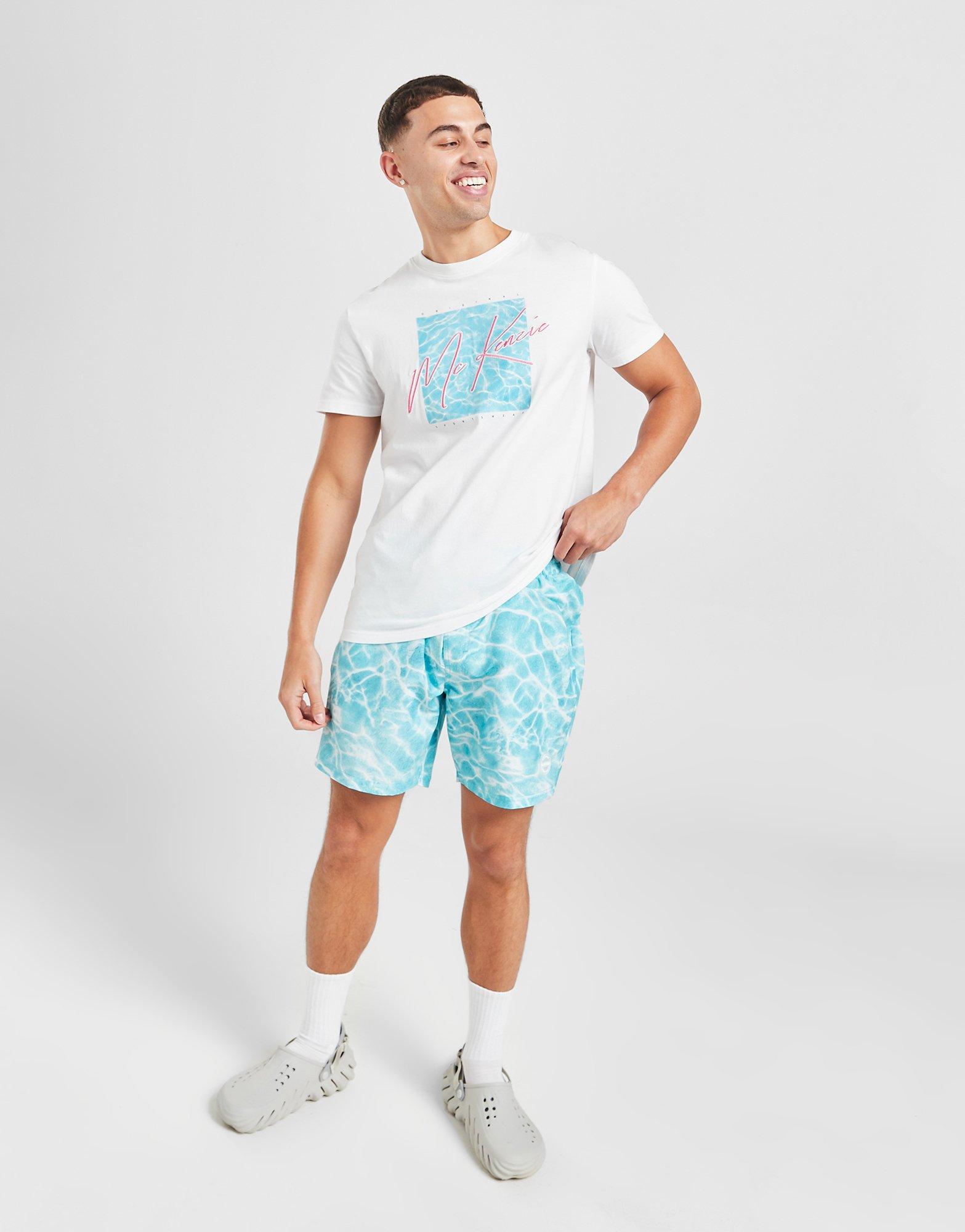 Pantaloni scurți pentru bărbați MCKENZIE PANTALONI SCURȚI JAGUAR SWIM SHORT BUT MCKTM15635121 Verde