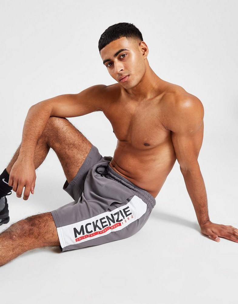 Vyriški šortai MCKENZIE ŠORTAI TIGER SWIM SHORT CR MCKTM15642050 Pilka