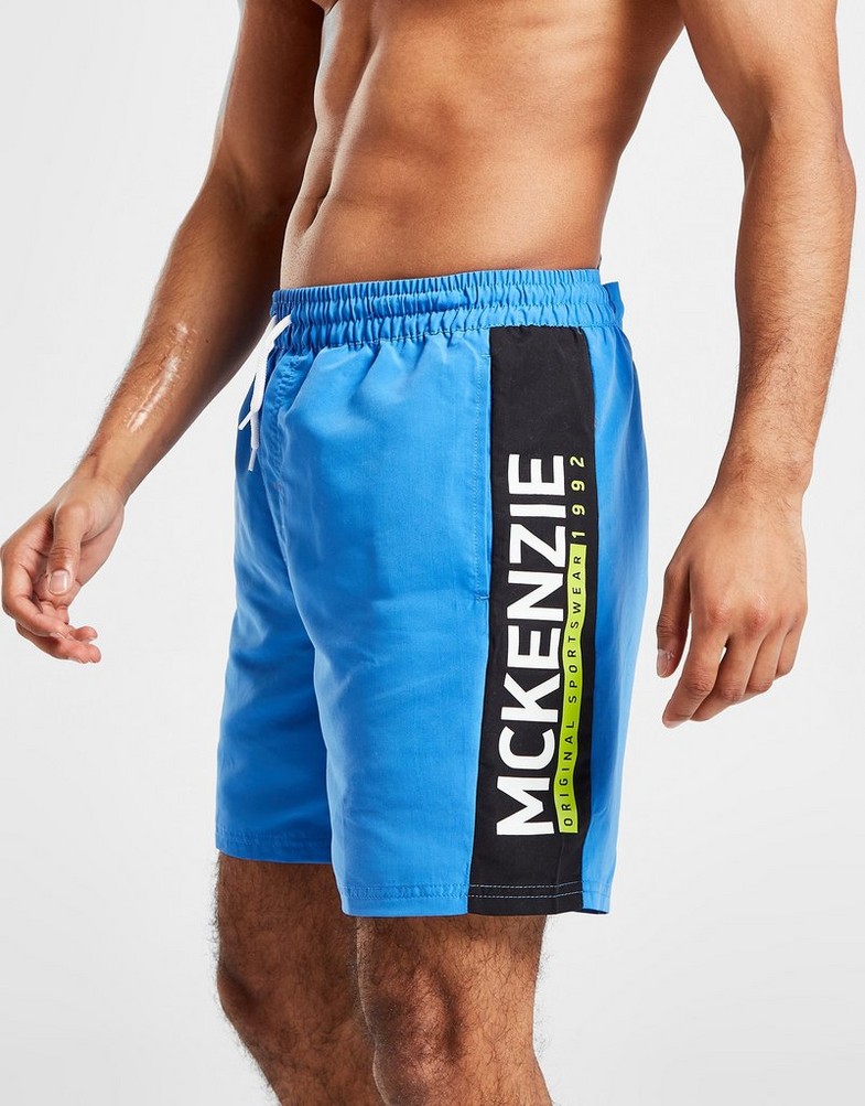 Krótkie spodenki, szorty męskie MCKENZIE SZORTY TIGER SWIM SHORT PB MCKTM15642101 Niebieski