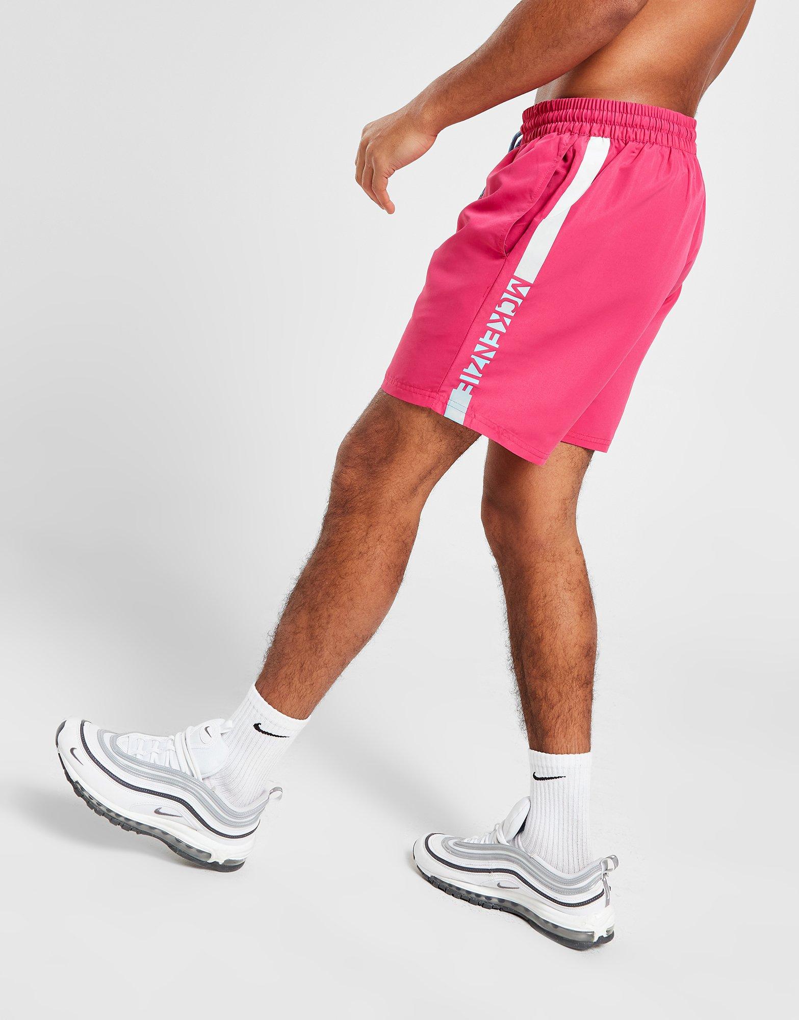 Pánské kraťasy MCKENZIE ŠORTKY  CARACAL SWIM SHORT MG MCKTM15632320 Růžová