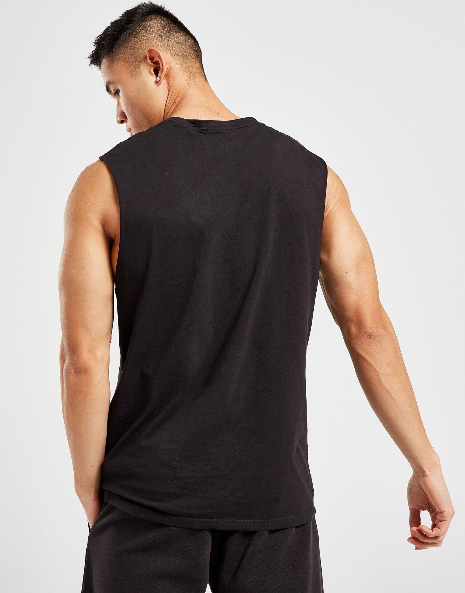 Top pentru bărbați NEW ERA MAIOU SCRIPT BULLS CHICAGO BULLS 60332198 Negru