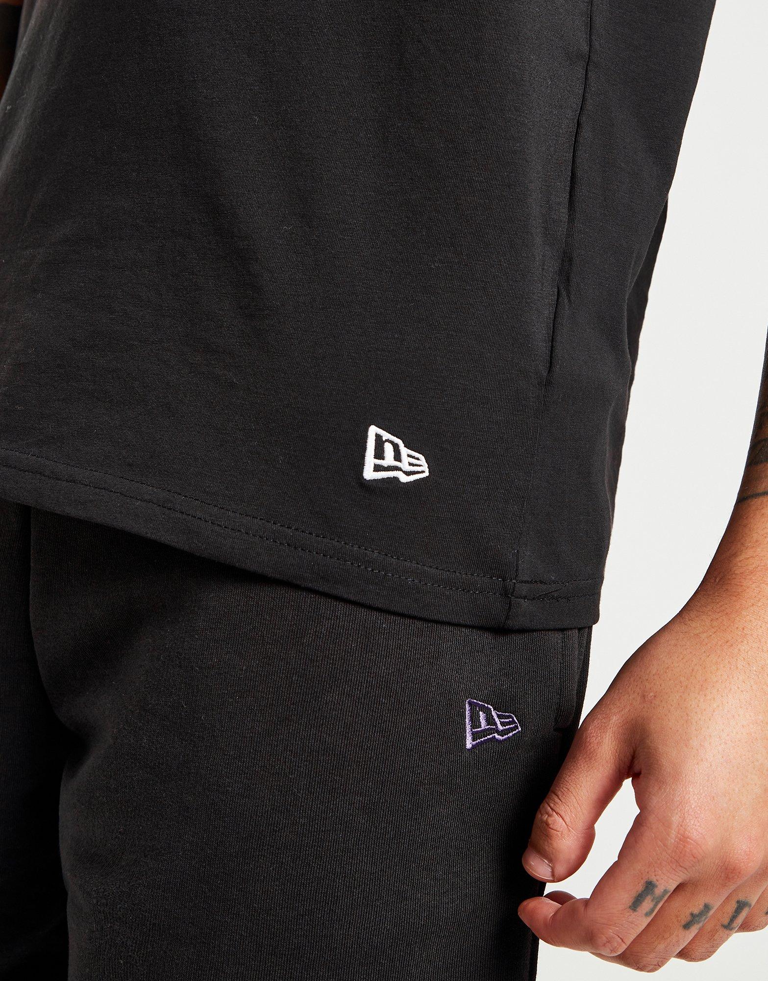 Pánsky top NEW ERA TRIČKO SCRIPT LAKERS LOS ANGELES LAKERS 60332188 Čierna