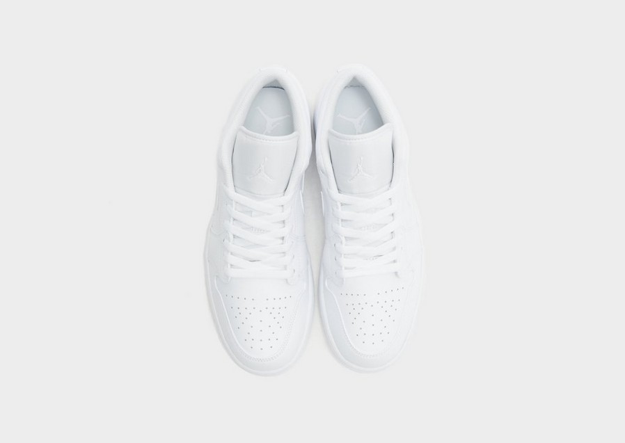 Buty sneakersy męskie AIR JORDAN 1 LOW 553558-136 Biały