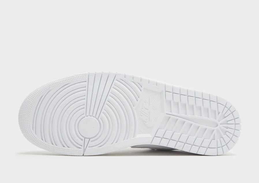 Buty sneakersy męskie AIR JORDAN 1 LOW 553558-136 Biały