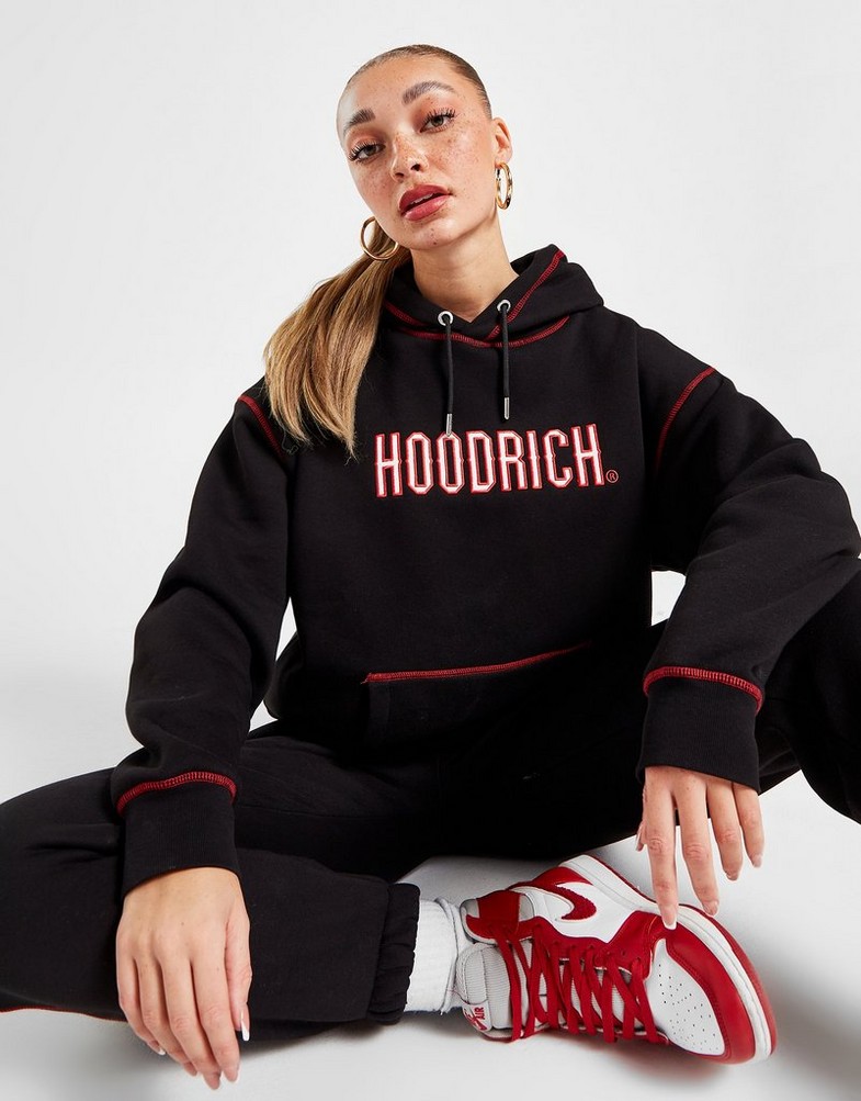 Bluza damska HOODRICH Z KAPTUREM DISTINCT HOODIE HW01230329 Czarny