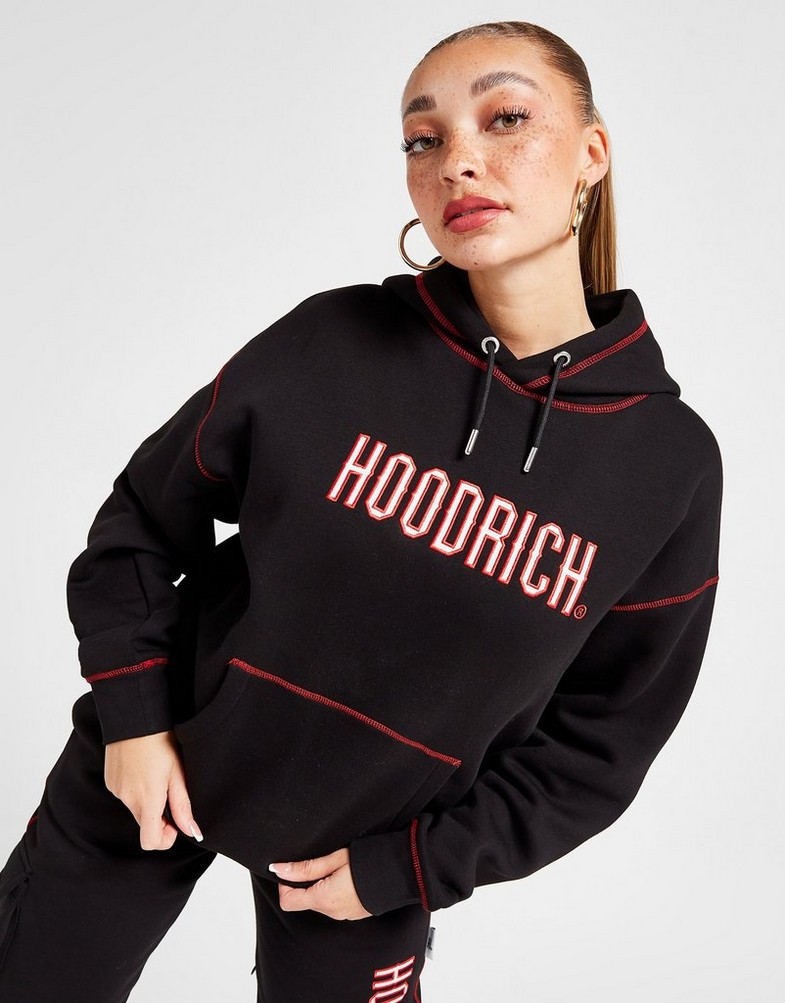 Bluza damska HOODRICH Z KAPTUREM DISTINCT HOODIE HW01230329 Czarny