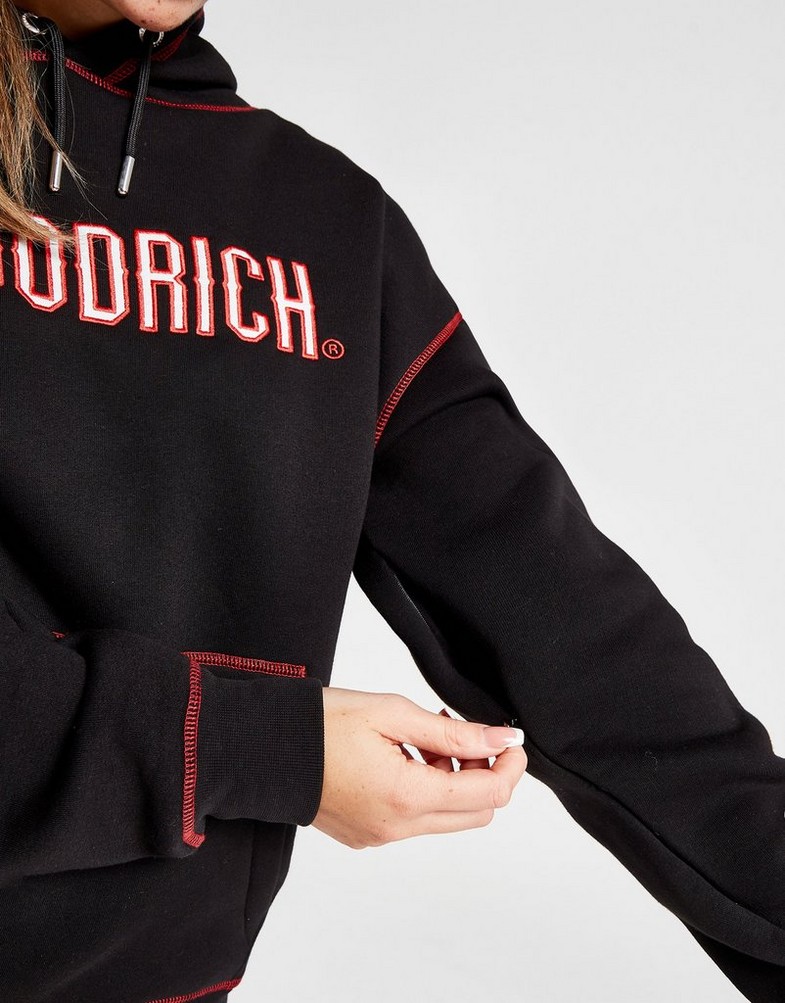 Bluza damska HOODRICH Z KAPTUREM DISTINCT HOODIE HW01230329 Czarny