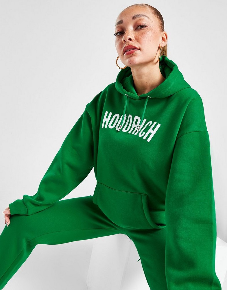 Bluza damska HOODRICH Z KAPTUREM STAPLE HOODIE HW01230245 Zielony