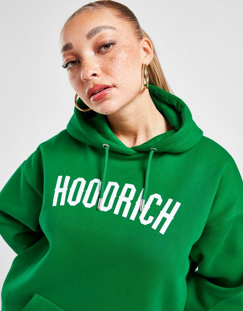Bluza damska HOODRICH Z KAPTUREM STAPLE HOODIE HW01230245 Zielony