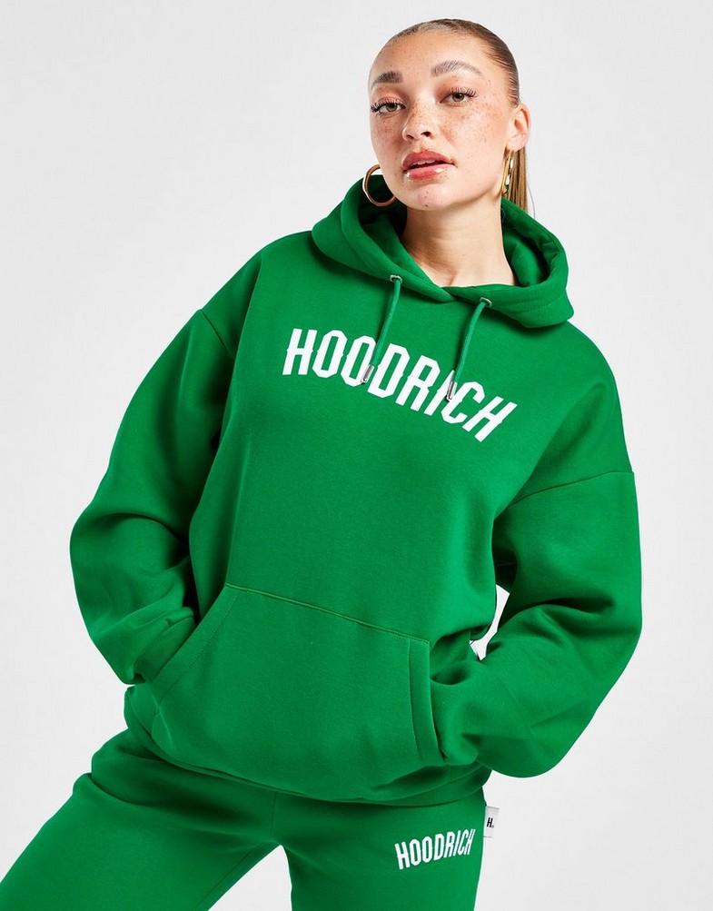 Bluza damska HOODRICH Z KAPTUREM STAPLE HOODIE HW01230245 Zielony