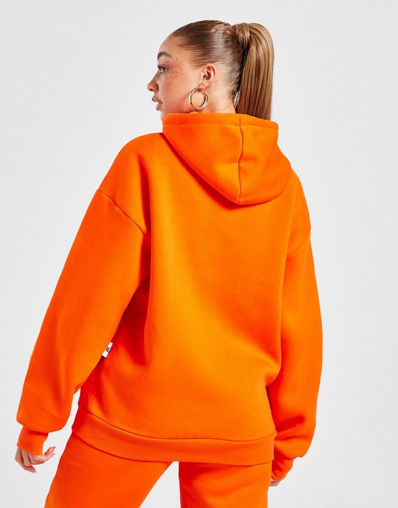 Bluza damska HOODRICH Z KAPTUREM OG STAPLE HOODIE HW01230344 Pomarańczowy