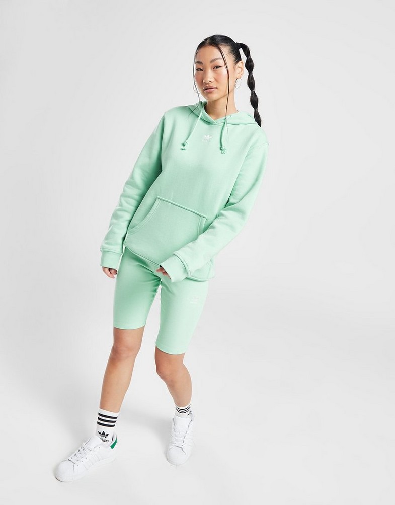 Női pulóver ADIDAS PULÓVER KAPUCNIS IK7070 Zöld