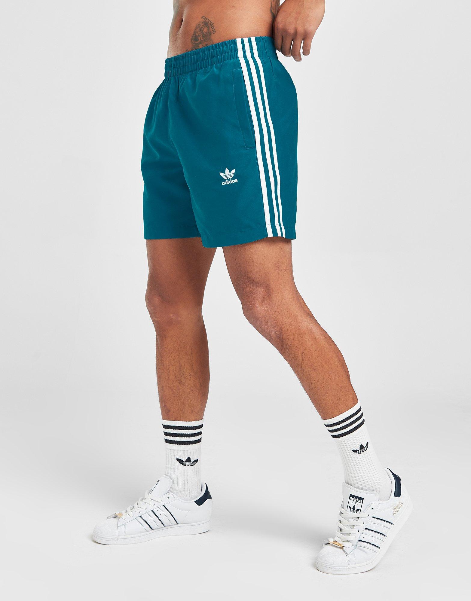 Чоловічі шорти ADIDAS ШОРТИ CALI SWIM SHORT TEAL IP7155 Бірюзовий