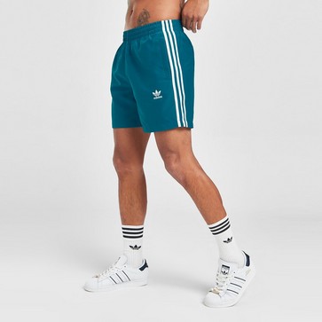 Pantaloni scurți pentru bărbați ADIDAS PANTALONI SCURȚI CALI SWIM SHORT TEAL