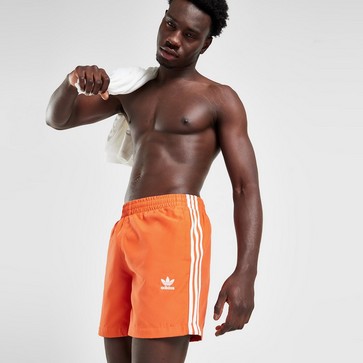Pantaloni scurți pentru bărbați ADIDAS PANTALONI SCURȚI CALI SWIM SHORT ORANGE