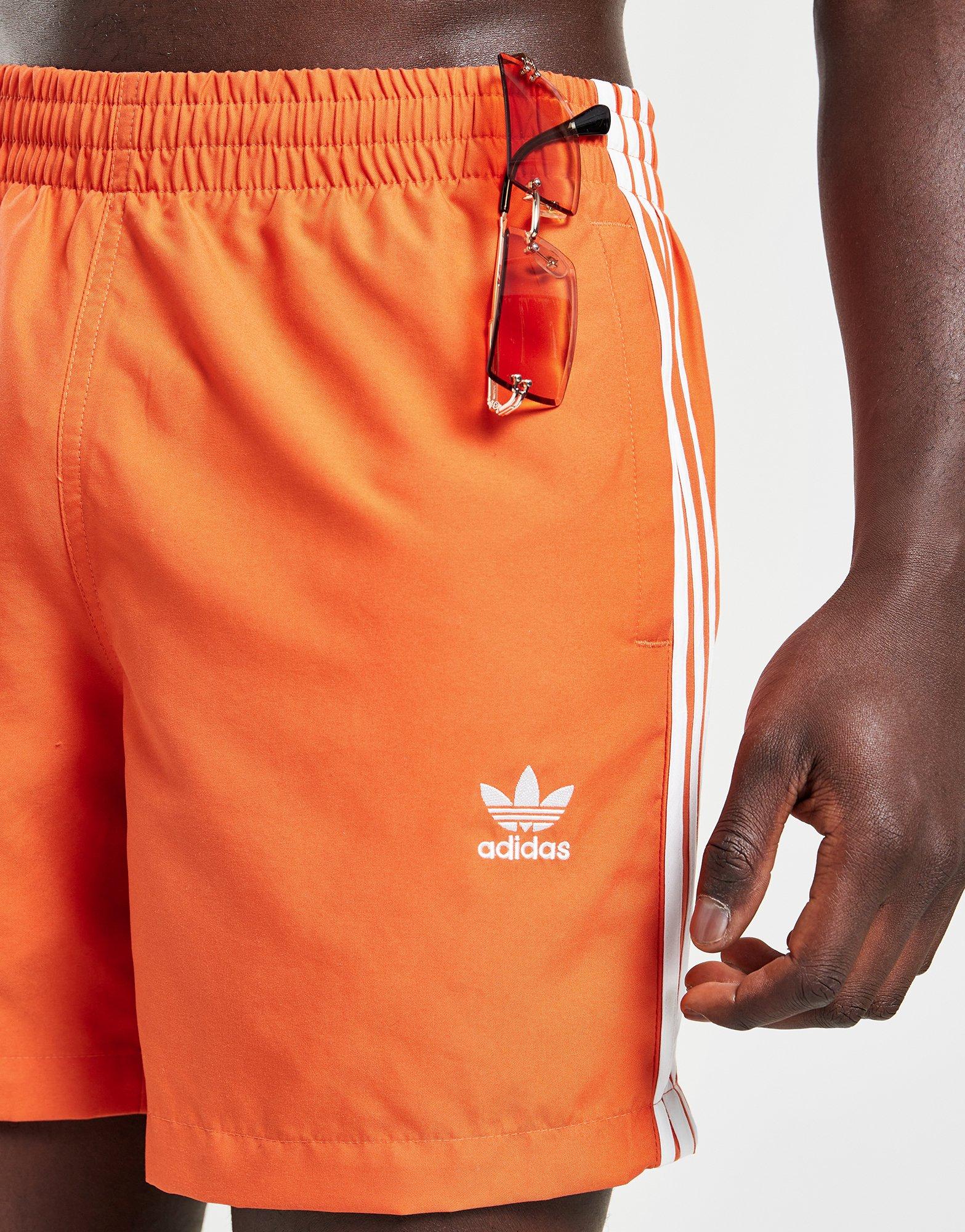 Мъжки бански костюм ADIDAS ШОРТИ CALI SWIM SHORT ORANGE IP7156 Оранжев
